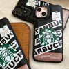 کاور گوشی موبایل آیفون X ایکس و Xs ایکس اس iPhoneX- و iPhoneXs- طرح استارباکس Starbucks فراپاچینو