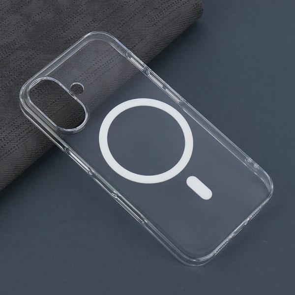 کاور شفاف مگ سیف Mag Safe - WinCase مناسب برای گوشی آیفون 16 نرمال iPhone16-