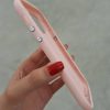 کاور Rose Curve رنگ گلبهی سیلیکون ژله ای مناسب برای گوشی موبایل آیفون 12 پرومکس iPhone12Promax