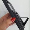 کاور گوشی موبایل سامسونگ اس 24 اولترا Samsung-S24Ultra جاکارتی دار استندشو طرح چرمی رنگ مشکی