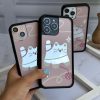 کاور گوشی موبایل آیفون 14 پرومکس iPhone14Promax طرح گربه کاموایی آینه ای