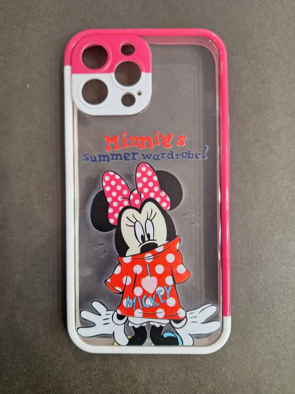 کاور مینی موس Minnie Mouse بامپر مناسب برای گوشی موبایل آیفون 13 پرومکس iPhone13Promax