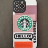کاور استارباکس Starbucks طرح سیلیکونی برجسته مناسب برای گوشی موبایل آیفون 13 پرومکس iPhone13Promax