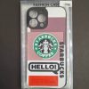 کاور استارباکس Starbucks طرح سیلیکونی برجسته مناسب برای گوشی موبایل آیفون 13 پرومکس iPhone13Promax