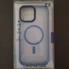 کاور Creative Case مات مگ سیف Mag Safe دور سیلیکونی رنگی رنگ آبی مناسب برای گوشی موبایل آیفون 13 پرومکس iPhone13Promax