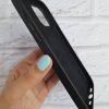 دارای خط و خش - کاور چرمی مگ سیف اصلی اپل Mag Safe Leather Case Apple رنگ مشکی مناسب برای گوشی آیفون 13 پرومکس iPhone13Promax