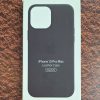 دارای خط و خش - کاور چرمی مگ سیف اصلی اپل Mag Safe Leather Case Apple رنگ مشکی مناسب برای گوشی آیفون 13 پرومکس iPhone13Promax
