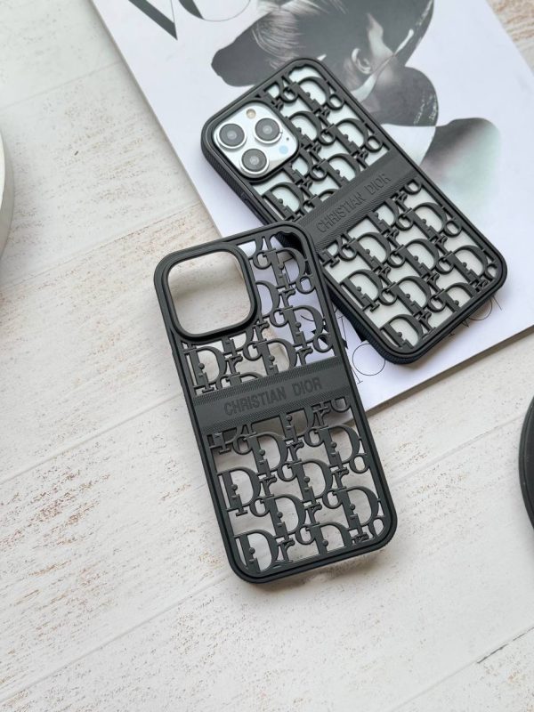کاور گوشی موبایل آیفون 15 نرمال iPhone15- طرح دیور Dior مونوگرام