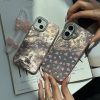 کاور گوشی موبایل آیفون 16 پرومکس iPhone16Promax طرح شکوفه های گیلاس Cherry Blossom با لنز نگینی