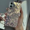کاور گوشی موبایل آیفون 16 پرومکس iPhone16Promax طرح شکوفه های گیلاس Cherry Blossom با لنز نگینی