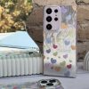 کاور براش قلبی مداد رنگی مناسب برای گوشی موبایل آیفون 15 پرومکس iPhone15Promax