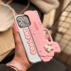 کاور تفنگ گربه هلو کیتی Hello Kitty سیلیکونی مناسب برای گوشی موبایل آیفون 12، 13، 14 و 15 پرومکس iPhone12Promax iPhone13Promax iPhone14Promax iPhone15Promax