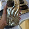 کاور براش کرومی Silver Brush رنگ نقره ای مناسب برای گوشی موبایل آیفون 15 پرو iPhone15Pro-
