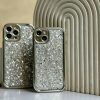 کاور اکلیلی نقره ای Silver Glitter مناسب برای گوشی موبایل آیفون 15 پرو iPhone15Pro-