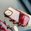 کاور پاپیونی چری Cherry Bow مناسب برای گوشی موبایل آیفون 13 پرومکس iPhone13Promax