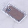 کاور لنز کربن مات مگ سیف Mag Safe رنگ قهوه ای مناسب برای گوشی موبایل آیفون 16 نرمال iPhone16-