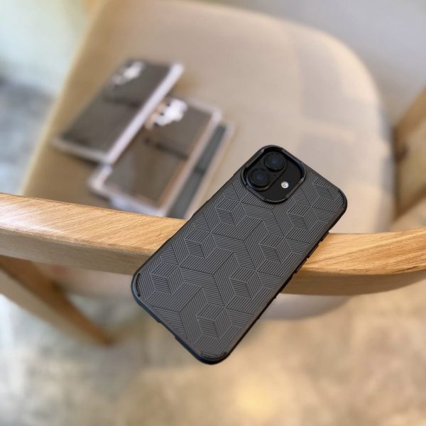 کاور هگزا Hexa Auard مگ سیف Mag Safe رنگ مشکی Black مناسب برای گوشی موبایل آیفون 16 iPhone16-