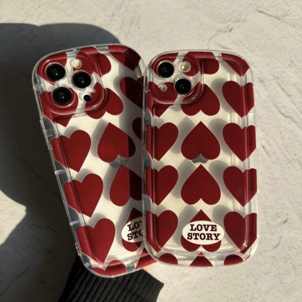 کاور قلبی Love Story مناسب برای گوشی موبایل آیفون 16 پرو iPhone16Pro-