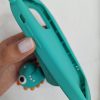 کاور گوشی موبایل آیفون 13 پرو، 14 پرو، 15 پرو iPhone13Pro- iPhone14Pro- iPhone15Pro- طرح دمپایی دراگون چشم فشاری سیلیکونی