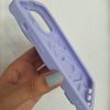کاور آدیداس Original Q Series Adidas طرح برجسته رنگ یاسی مناسب برای گوشی آیفون 13 پرو iPhone13Pro-