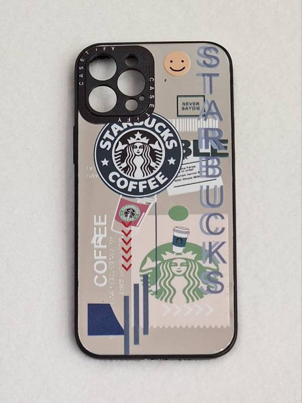 کاور استارباکس Starbucks آینه ای مناسب برای گوشی موبایل آیفون 11 پرومکس iPhone11Promax