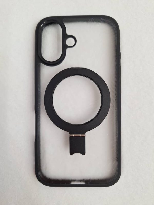 کاور موج مگ سیف Mag Safe Wave مات استندشو مناسب برای گوشی موبایل آیفون 16 نرمال iPhone16-