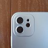 کاور براق نازک با گلس محافظ لنز رنگ آبی مناسب برای گوشی موبایل آیفون 12 نرمال iPhone12-