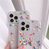 کاور قلب رنگی رنگی متحرک مناسب برای گوشی موبایل آیفون 12 نرمال و 12 پرو iPhone12- iPhone12Pro-
