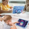 کاور تبلت مدل استیچ برجسته سیلیکونی استندشو مناسب برای تبلت سامسونگ Samsung Galaxy Tab A9 plus Stich