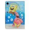 کیف کلاسوری طرح باب اسفنجی و پاتریک Sponge Bob & Patrick مناسب برای تبلت سامسونگ Book Cover Samsung Galaxy Tab A9 Plus