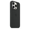 کاور گوشی موبایل آیفون 15 پرومکس iPhone15Promax سیلیکونی مگ سیف اورجینال - اصلی Original Mag Safe Silicone Case زیر بسته رنگ مشکی Black