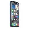 کاور گوشی موبایل آیفون 15 پرومکس iPhone15Promax سیلیکونی مگ سیف اورجینال - اصلی Original Mag Safe Silicone Case زیر بسته رنگ سرمه ای Storm Blue