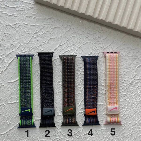 بند مدل اسپورت لوپ نایک Sport Loop Nike مناسب برای اپل واچ سایزهای 42/44/45/46/49 میلی متری