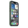 کاور گوشی موبایل آیفون 15 پرومکس iPhone15Promax سیلیکونی مگ سیف اورجینال - اصلی Original Mag Safe Silicone Case زیر بسته رنگ سبز Cypress