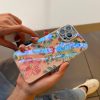 کاور گوشی موبایل آیفون 15 پرو iPhone15Pro- طرح گل آبرنگی Watercolor Flower با گلس محافظ لنز