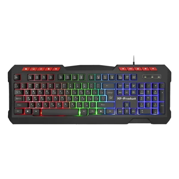 کیبورد گیمینگ سیم دار XP-PRODUCT مدل Keyboard Gaming XP-10700K