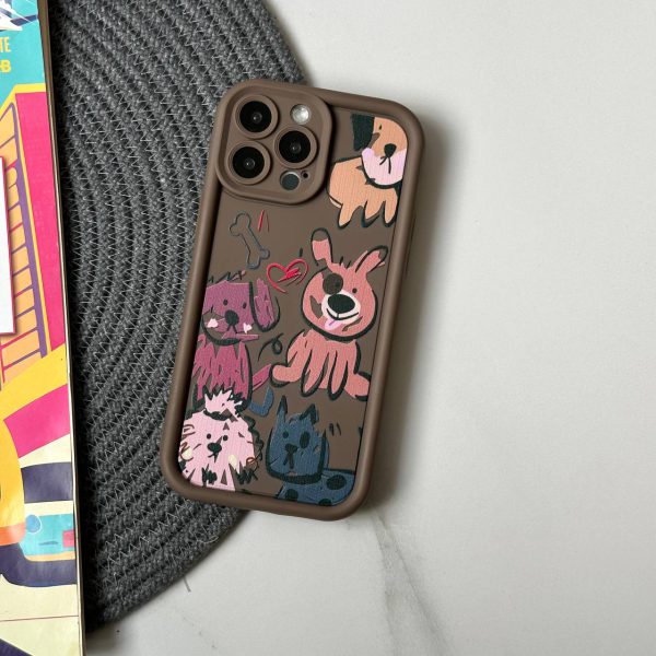 کاور سگ های احمق Stupid Dogs سالید - سولید Solid مناسب برای گوشی موبایل آیفون 15 پرو iPhone15Pro-