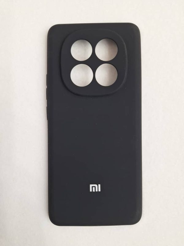 کاور گوشی موبایل شیائومی ردمی Note 14 Pro Plus نوت 14 پرو پلاس Redmi-Note14ProPlus سیلیکونی Silicone Case رنگ مشکی
