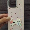 کاور گربه پاپیونی Ribbon Cat ژله ای طرح برجسته مناسب برای گوشی موبایل سامسونگ اس 25 اولترا Samsung-S25Ultra