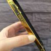 کاور آینه ای دور طلایی Gold Line Mirror مناسب برای گوشی موبایل آیفون 12 پرومکس iPhone12Promax