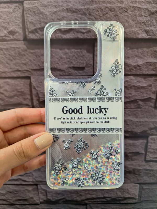 کاور گوشی موبایل شیائومی ردمی Note 14 4G نوت 14 4جی Redmi-Note14-4G طرح آکواریومی گل مینیاتوری Good Lucky