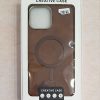 کاور Creative Case طرح چرمی مگ سیف Mag Safe رنگ قهوه ای مناسب برای گوشی موبایل آیفون 16 نرمال iPhone16-