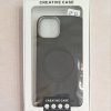 کاور Creative Case طرح چرمی مگ سیف Mag Safe رنگ مشکی مناسب برای گوشی موبایل آیفون 16 نرمال iPhone16-