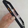 کاور Protective Case مگ سیف Mag Safe شفاف دور رنگی سیلیکونی رنگ مشکی مناسب برای گوشی موبایل آیفون 15 نرمال iPhone15-