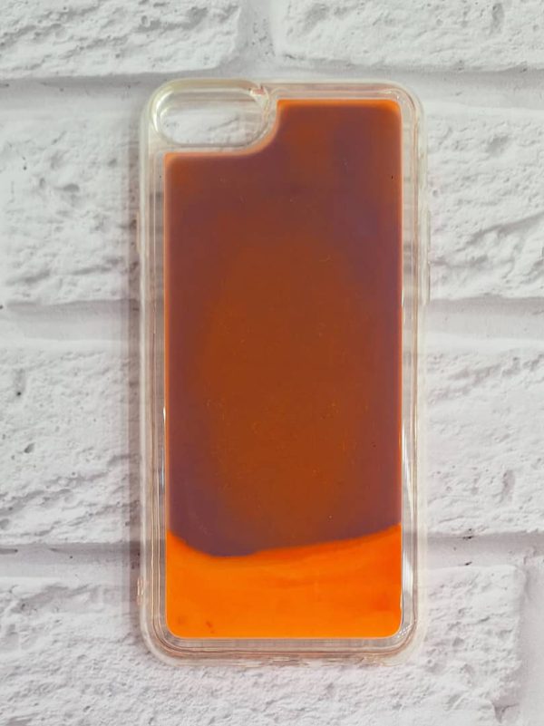 کاور گوشی موبایل آیفون 7 و 8 نرمال و SE اس ای iPhone7- iPhone8- iPhoneSE طرح شنی آکواریومی شبرنگ