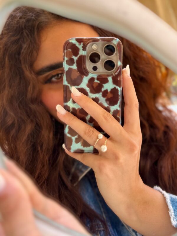 قاب Aqua Leopard آیفون (کدC2088)