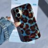 قاب Aqua Leopard آیفون (کدC2088)