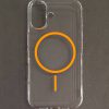کاور گوشی موبایل آیفون 16 نرمال iPhone16- مجیک ماسک Magic Mask مگ سیف Mag Safe شفاف Clear