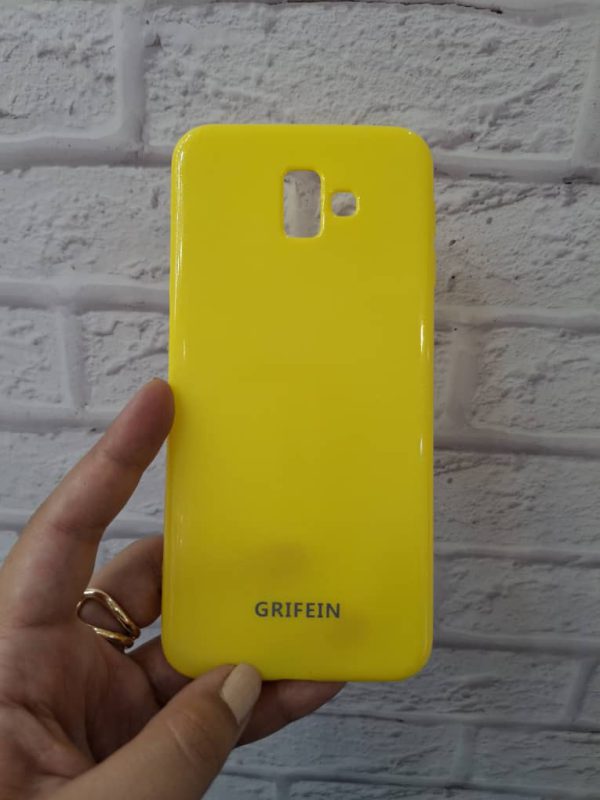 کاور گوشی موبایل سامسونگ J6 Plus جی6 پلاس Samsung-J6Plus طرح ژله ای شاینی گریفین Grifein Shine Jelly Case
